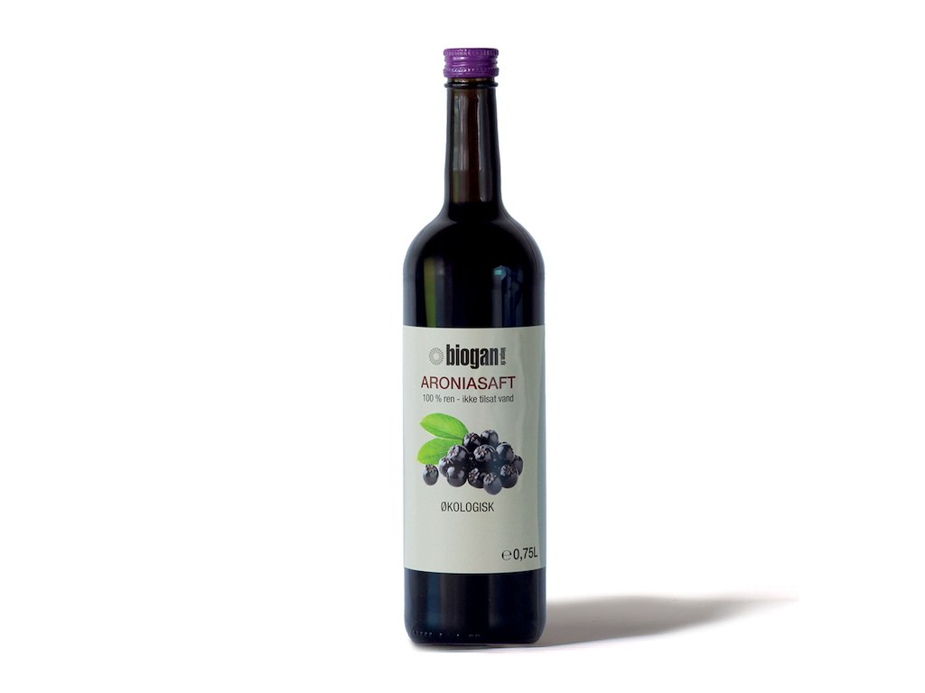 Aronia saft 100% Øko 750 ml
