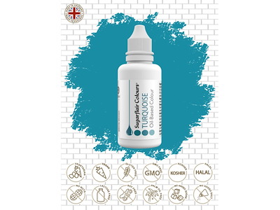 Oliefarve Turquoise 30 ml