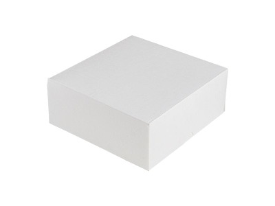 Kageæske Hvid 18x18x7,5 cm 200 stk