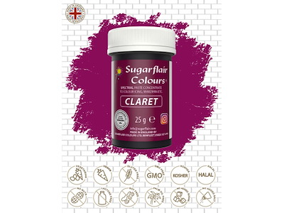 Farvepasta Claret/Lyng 25 g