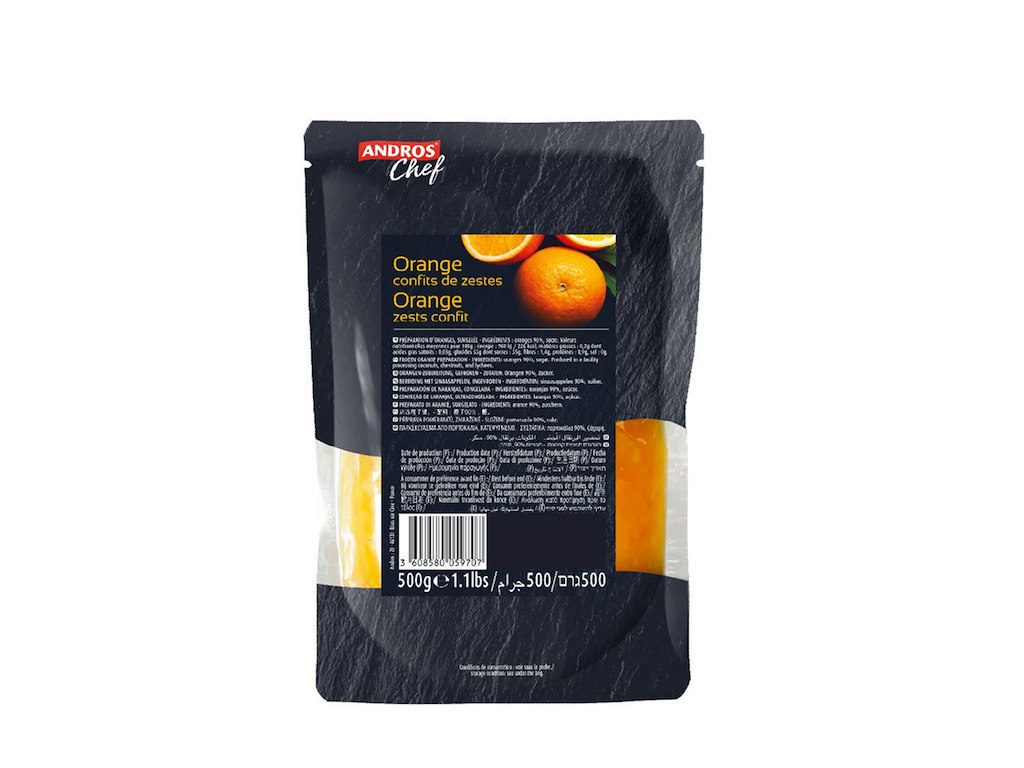 Appelsinskaller Confiteret 500 g