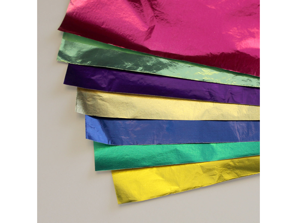 Kulørt folie lys Violet 40x50 cm