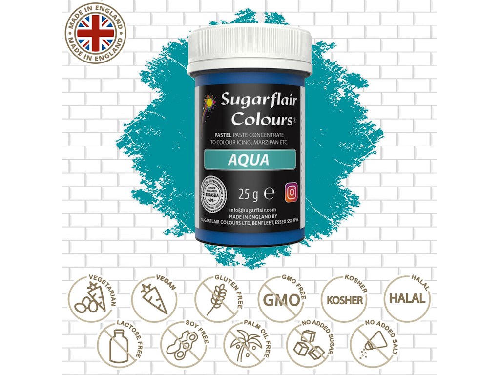 Farvepasta Aqua 25 g