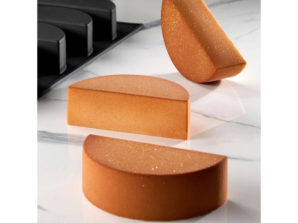 Silikoneform Pavoni PX Halfmoons