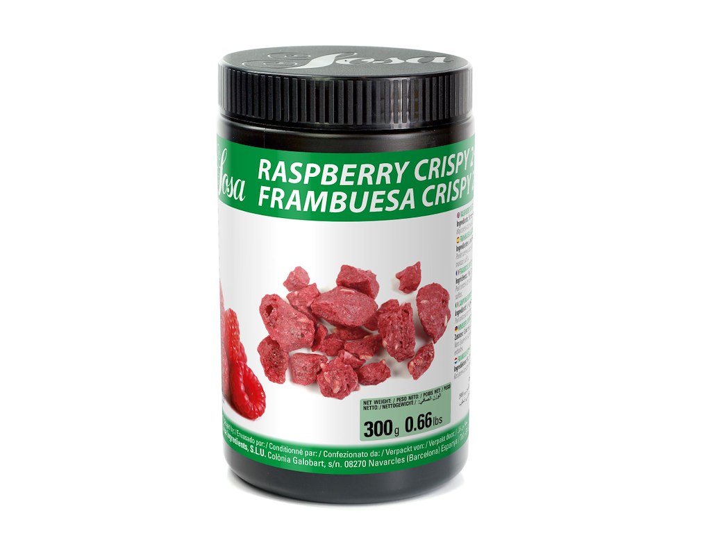 Hindbærcrisp Frysetørret 300 g Sosa