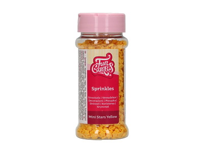 Sprinkles Mini Stars Yellow 60g
