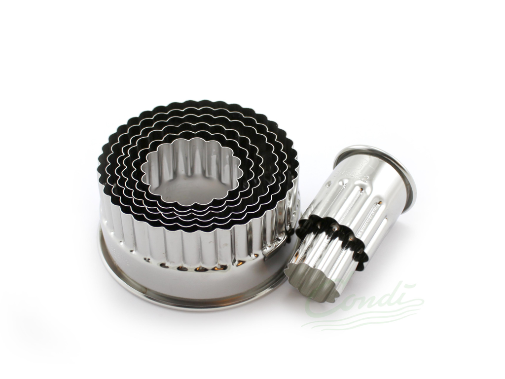 Udstikkersæt rd/kruset 8 stk