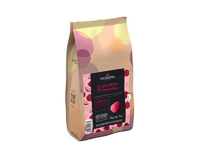 Valrhona Hindbær Chokolade 3 kg