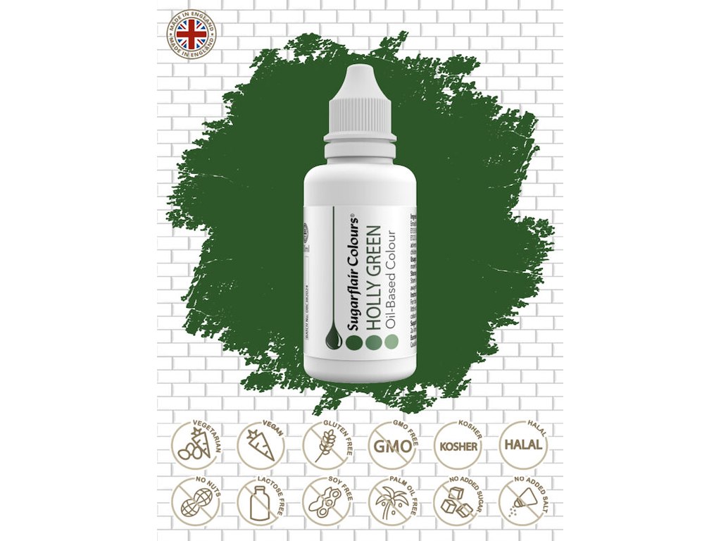 Oliefarve Holly green 30 ml