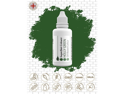 Oliefarve Holly green 30 ml