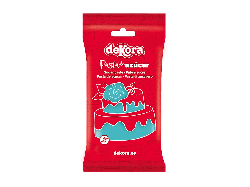 Fondant modeller lyseblå 250 g