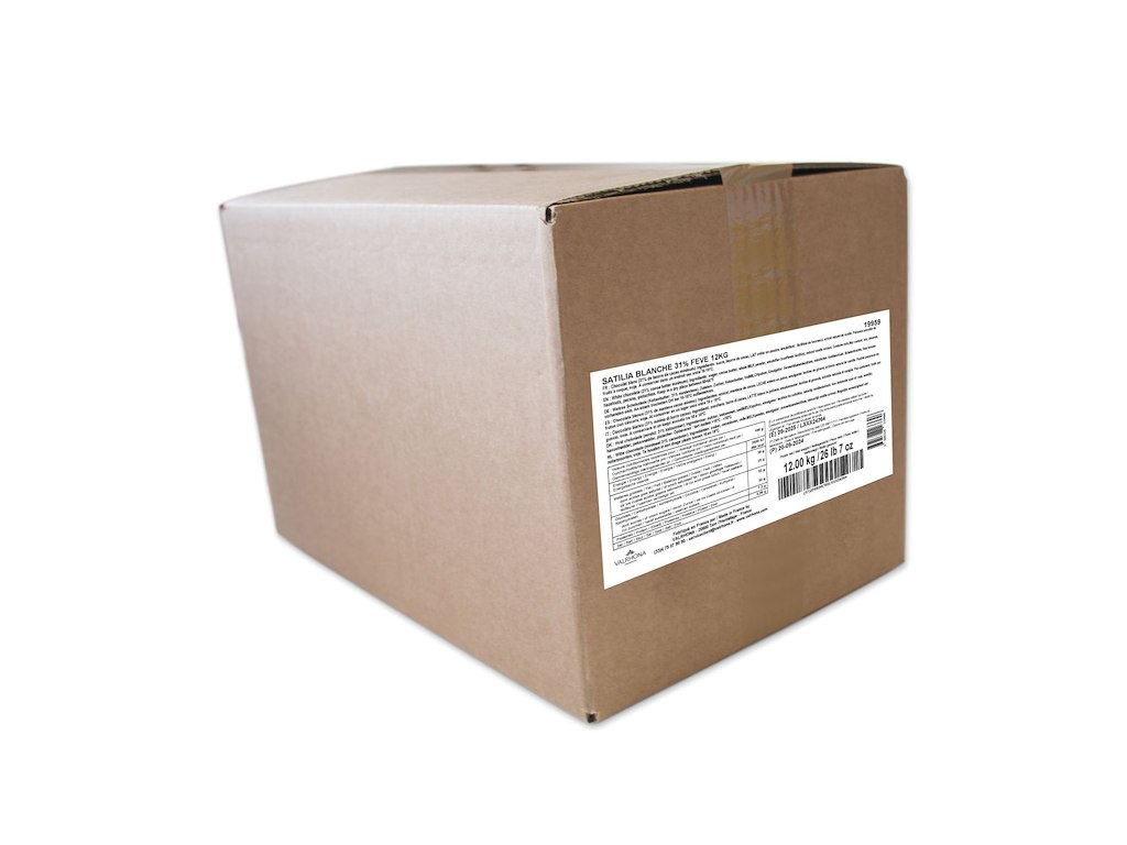 Valrhona Satilia Hvid chokolade 31% 12 kg
