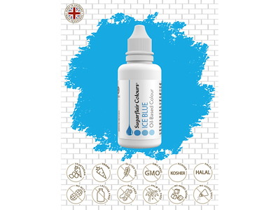 Oliefarve Ice blue 30 ml
