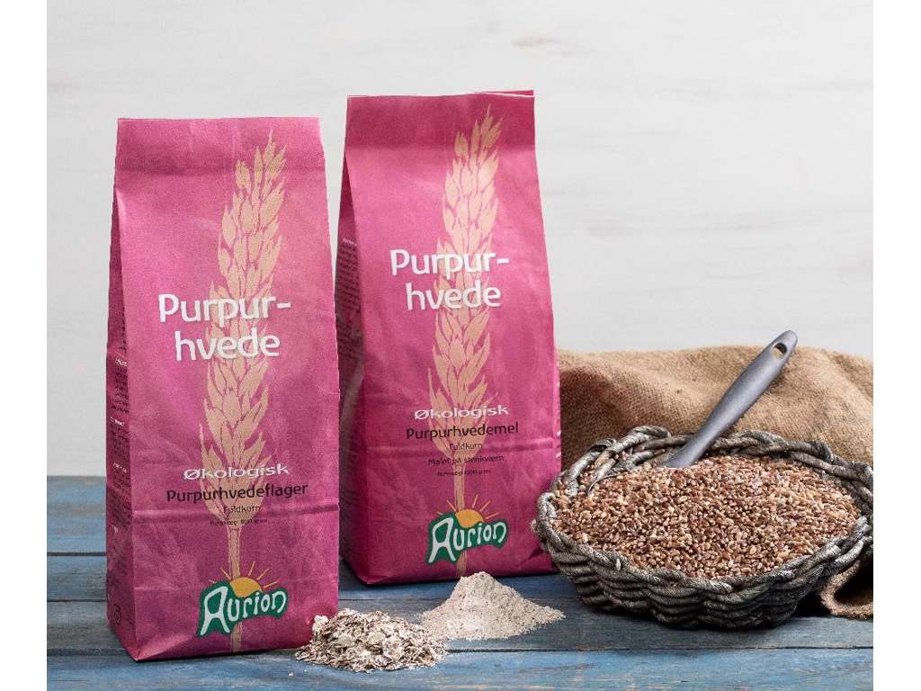 Purpurmel fuldkornshvedemel 5 kg Øko 