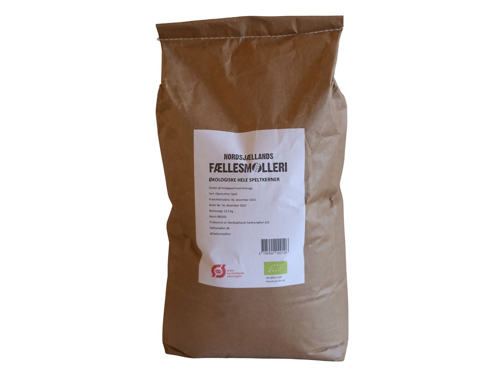 Speltkerner Hele 12,5 kg Øko