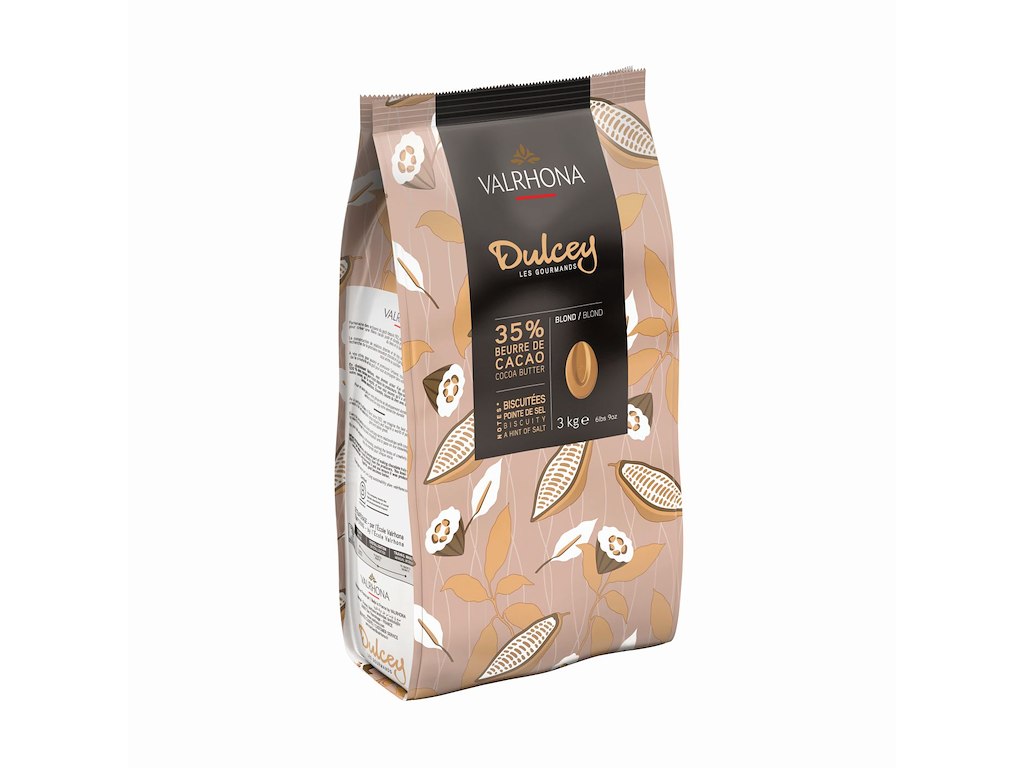 Valrhona Dulcey chokolade 35% 3 kg