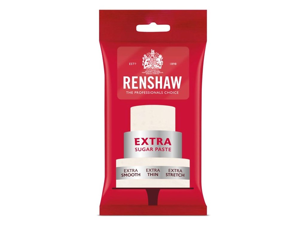 Fondant modeller hvid Renshaw 250 g