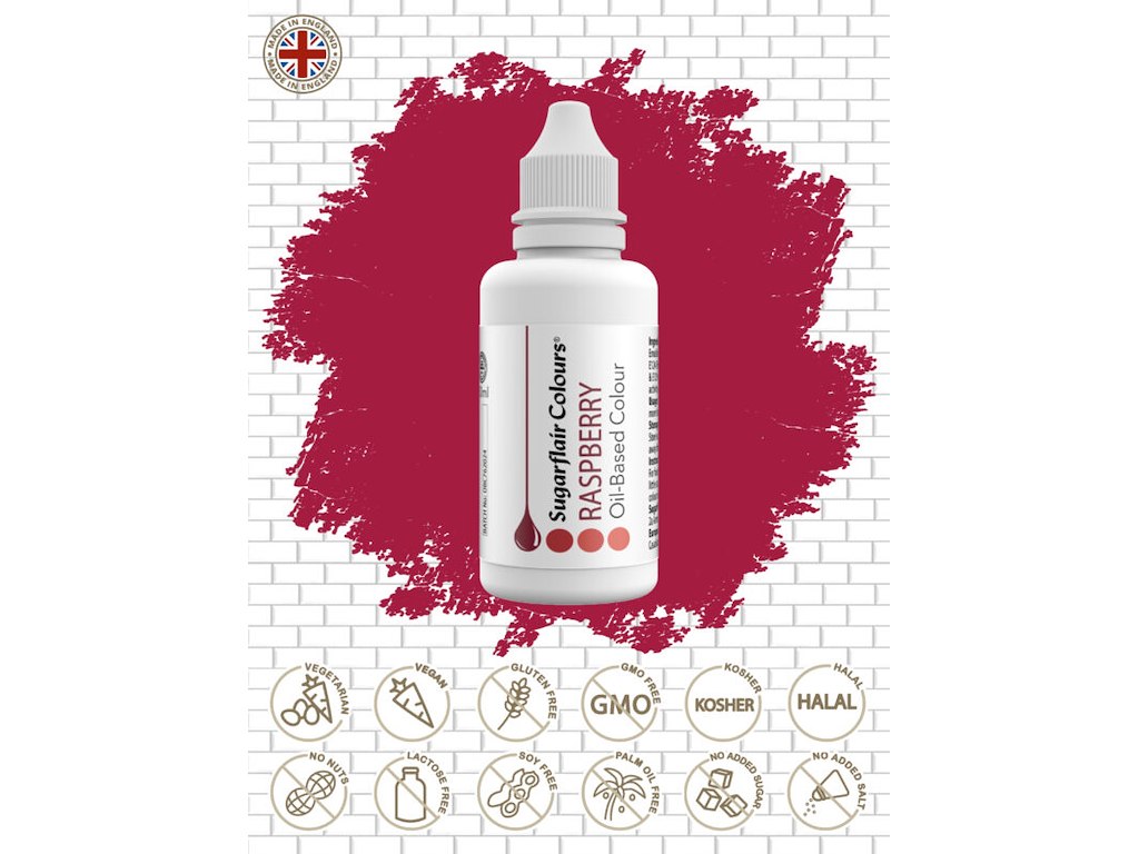 Oliefarve Raspberry 30 ml