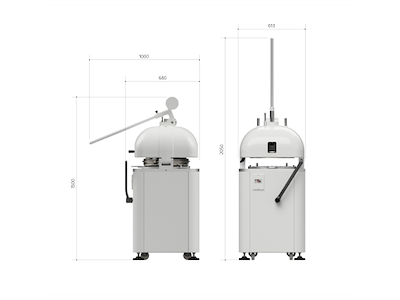 Vitella delevirke halvautomatisk SPASA