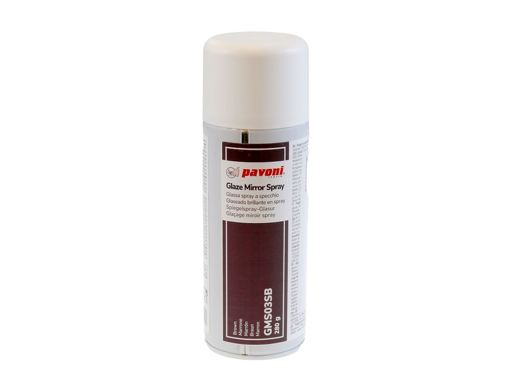 Glaze farvespray brun 280 g