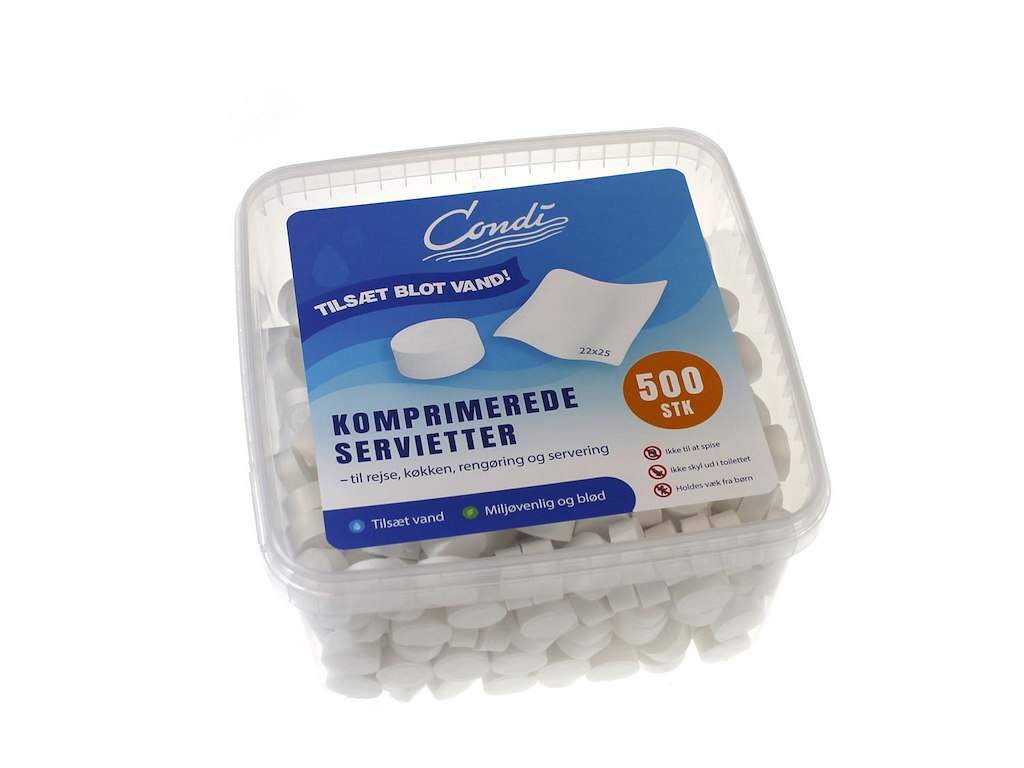 Mini Tissue serviet 500 stk