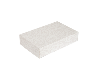 Smørrebrødsæske Damask 46x35x6 cm 50 stk