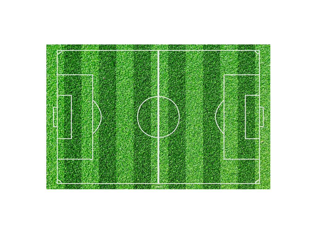 Vaffelprint Fodbold 20x30 cm