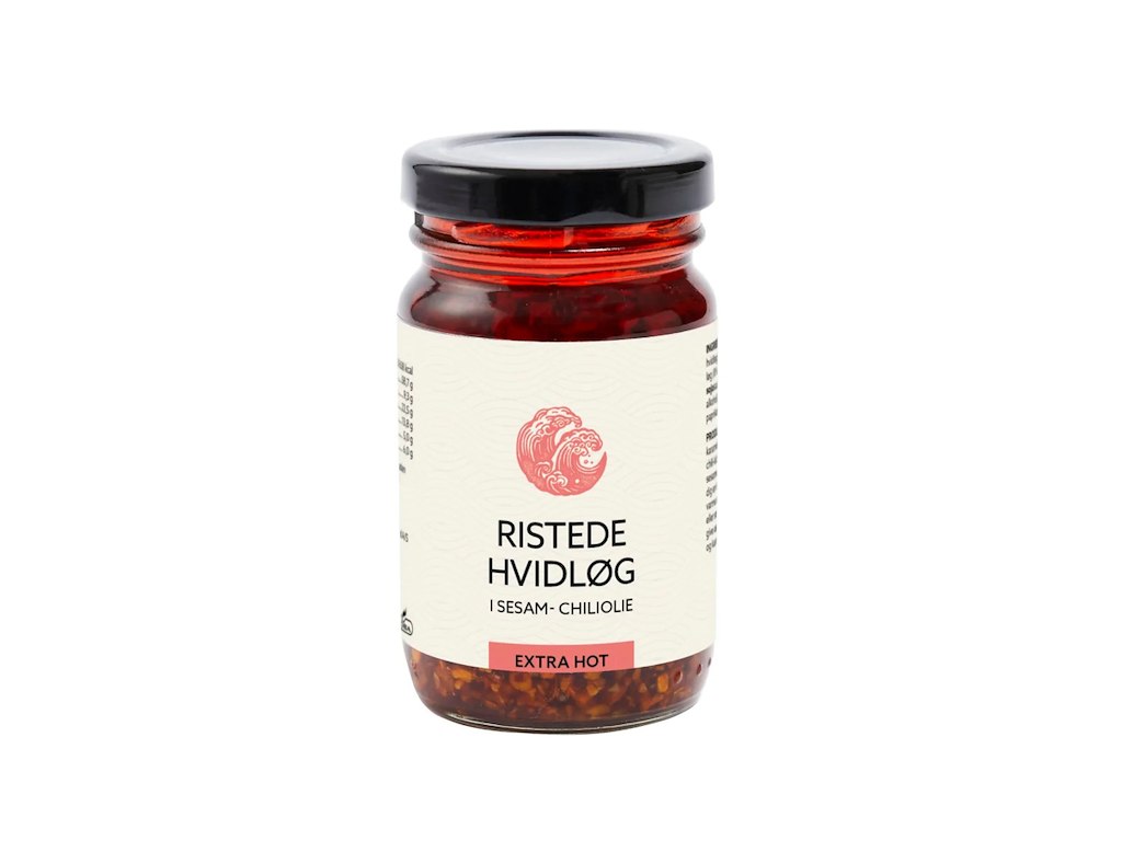 Hvidløg ristede i sesam chiliolie EXTRA HOT 115 g