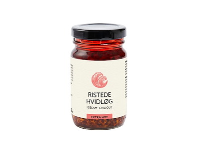 Hvidløg ristede i sesam chiliolie EXTRA HOT 115 g