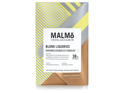 Malmö plade Blond Liquorice 38% 15x58 g Øko