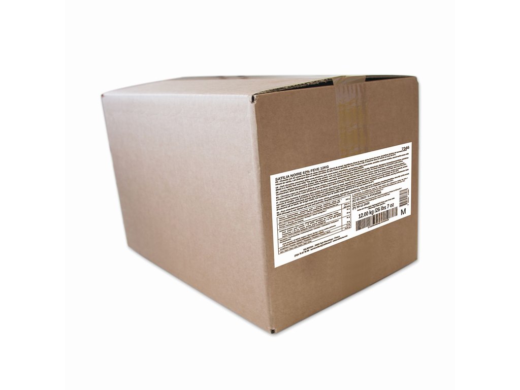 Valrhona Satilia Noire Mørk chokolade 62% 12 kg