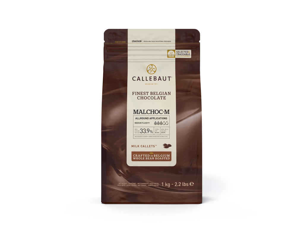 Fløde Chokolade sukkerfri 33,9% 1 kg