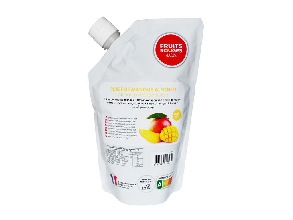 Frugtpure Flydende Alfonso-Mango 1kg