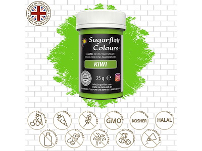 Farvepasta Kiwi/Kiwi grøn 25 g