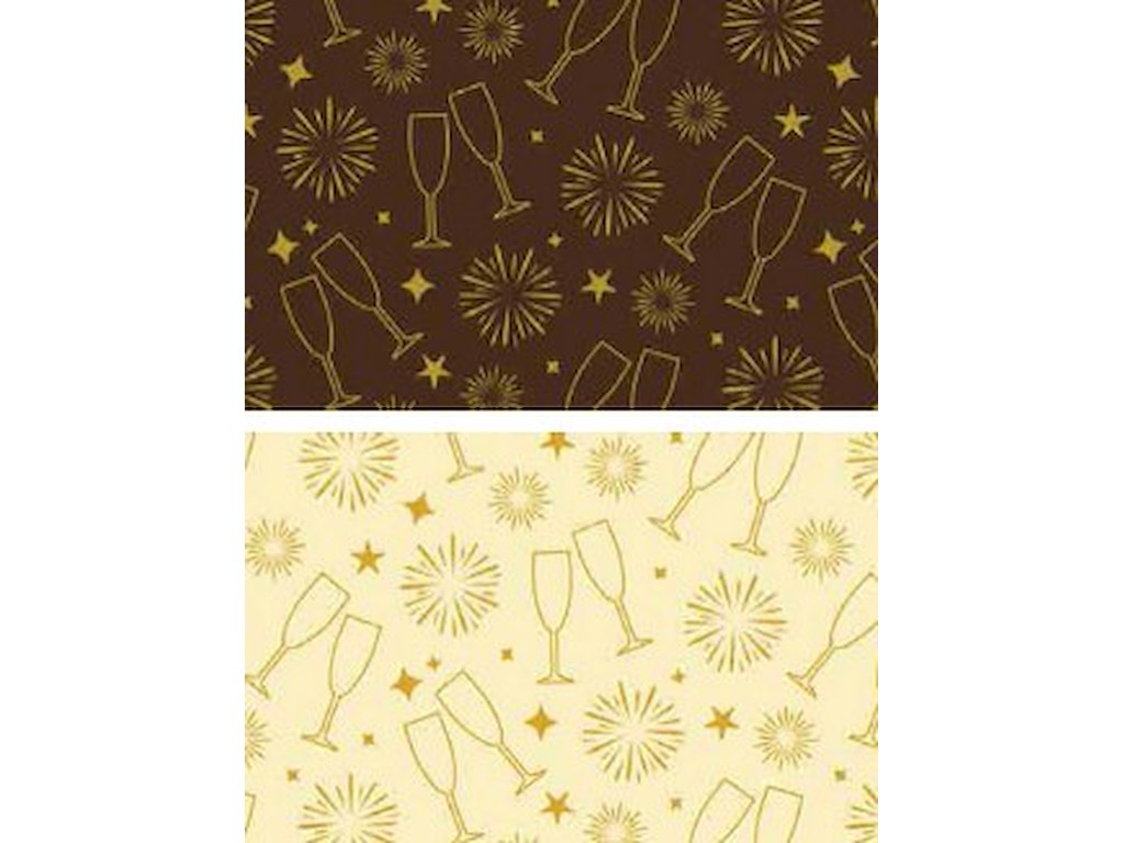 Chokoladefolie Nytår, 30 ark