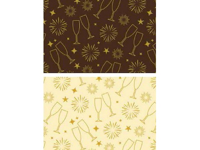 Chokoladefolie Nytår, 30 ark