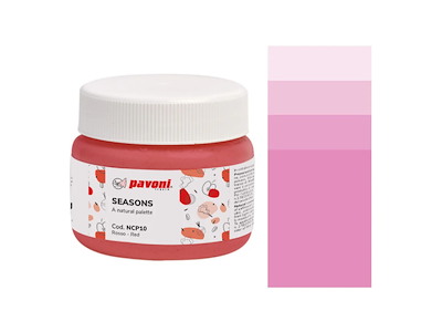 Farvepulver pink 80 g naturlig