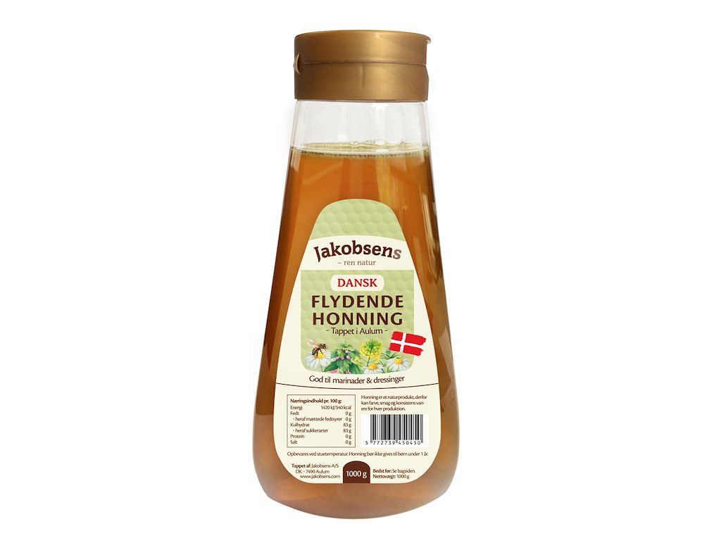 Honning dansk 1 kg (flydende)