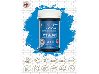 Farvepasta Iceblue/Isblå 25 g