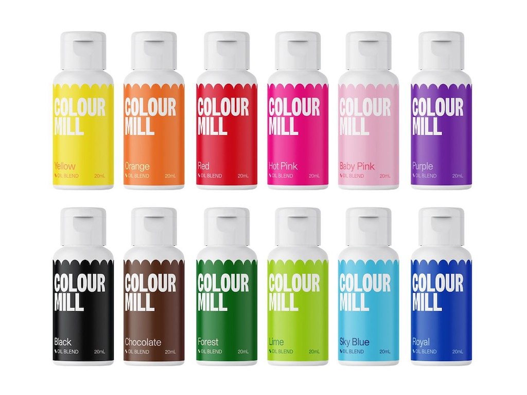 Oliefarve kickstarter sæt 12x20 ml